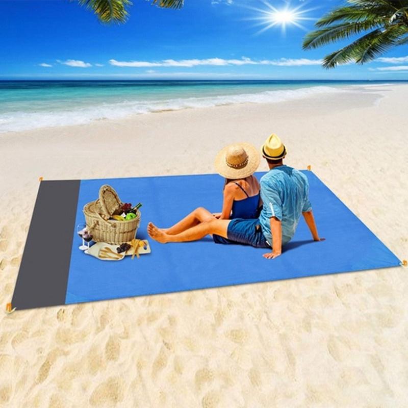 Portable Folding Camping Mat Waterproof Pocket Beach Blanket