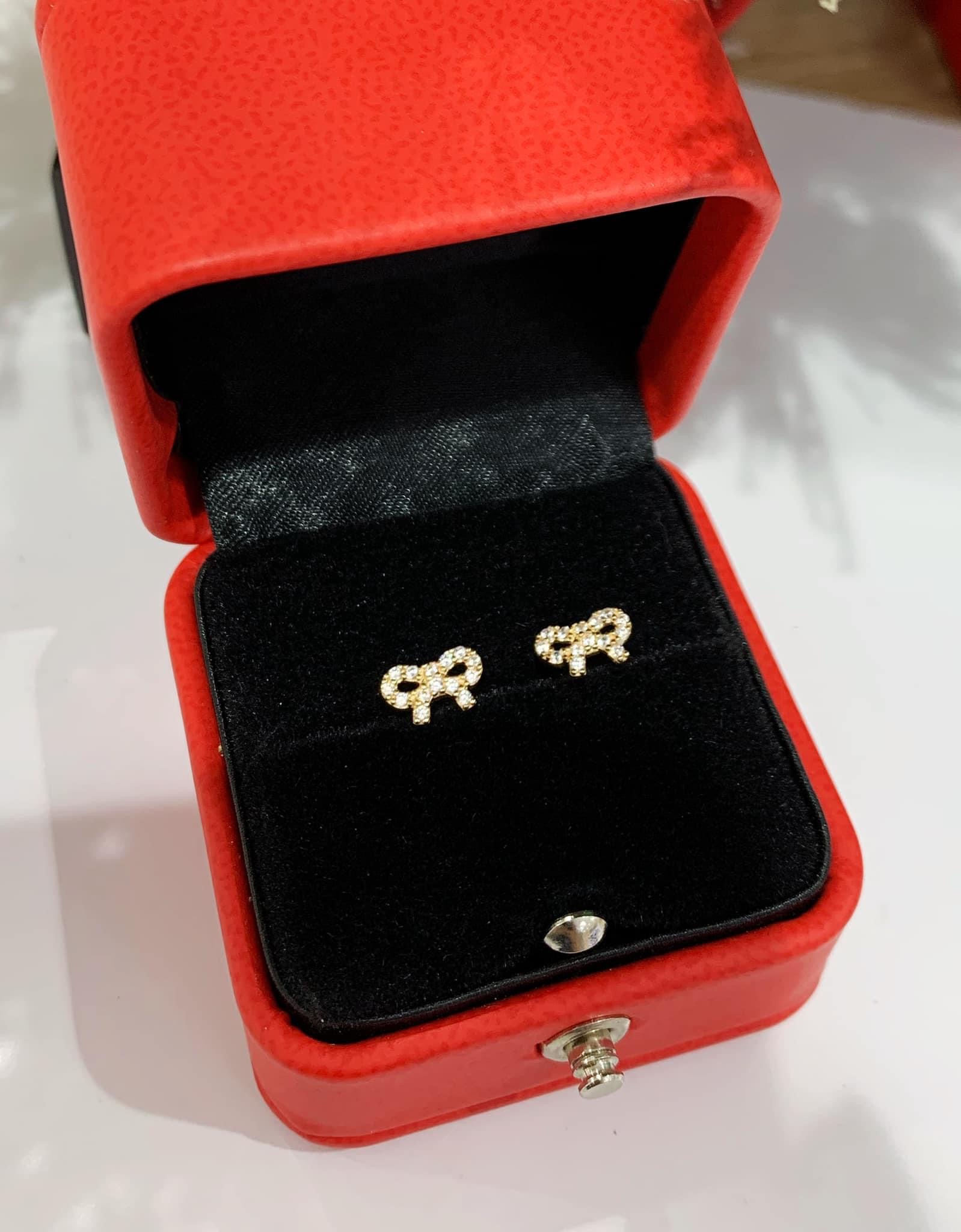 Bông Tai Vàng 14K  - MOON Jewelry