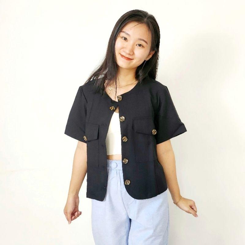 Áo blazer mặc được 2 kiểu - Lovadova - 23B02C002