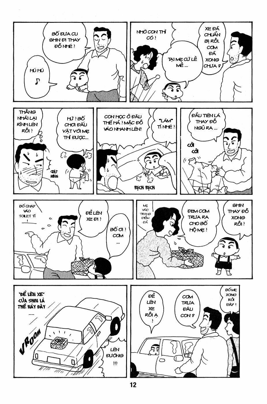 crayon shin-chan cậu bé bút chì chapter 2 13