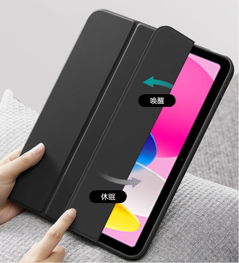 Bao Da Cover Dành Cho Ipad Gen 10 10.9 Inch 2022 Có Khe Cho Pencil Hỗ Trợ Smart Cover