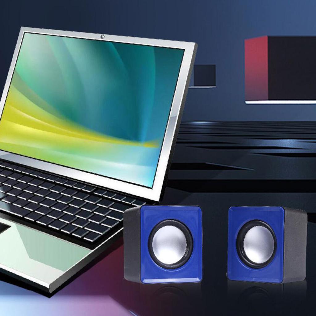 Mini Computer Speakers Subwoofer Audio Supplies Gift for Home Use Desktop