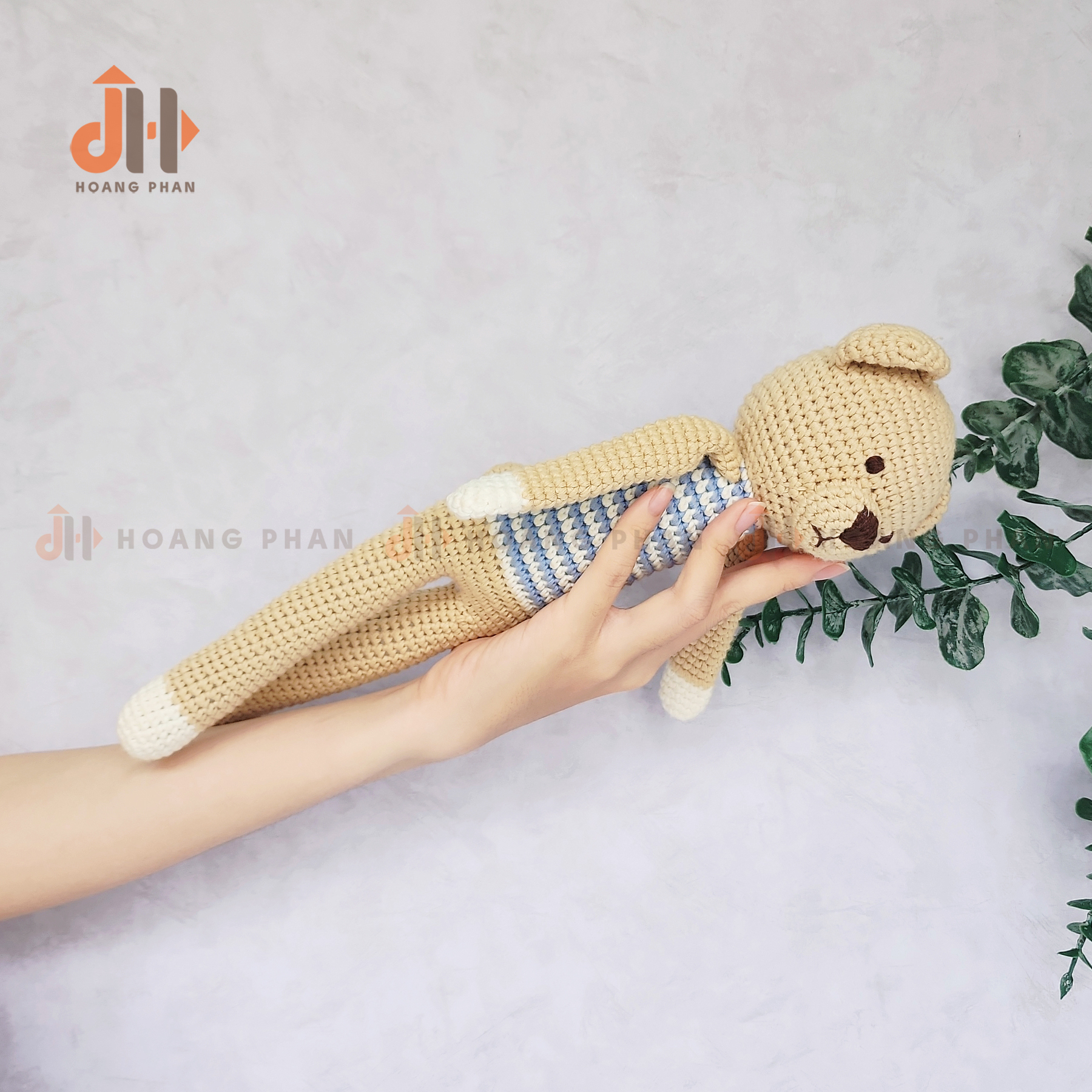 Bộ Quà Tặng Fire - Gấu bông móc len Dano