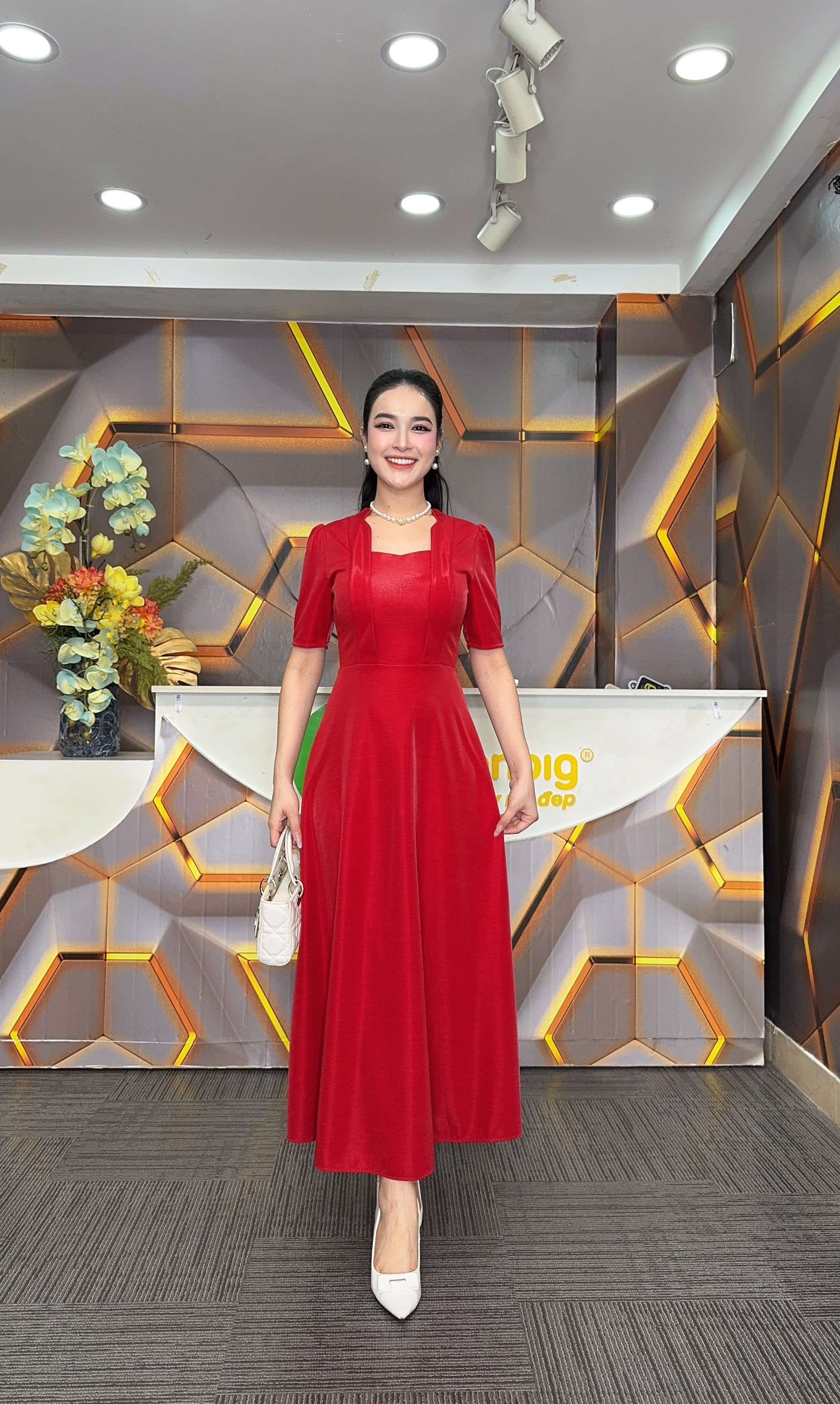 Đầm xòe - Y1867 - Thương hiệu Zonbig