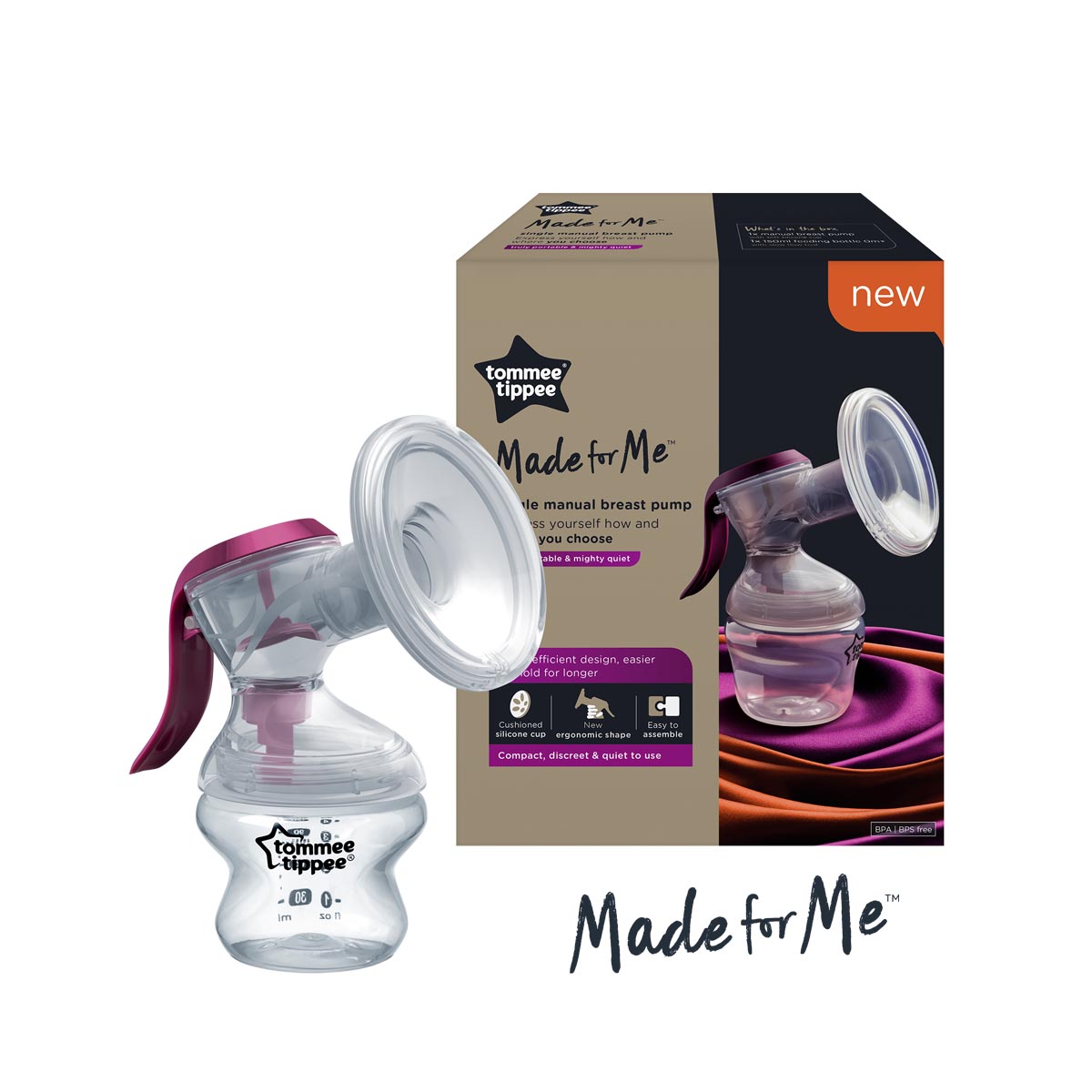 Phễu silicone dùng cho máy hút sữa  Tommee Tippee Made for Me - 27mm