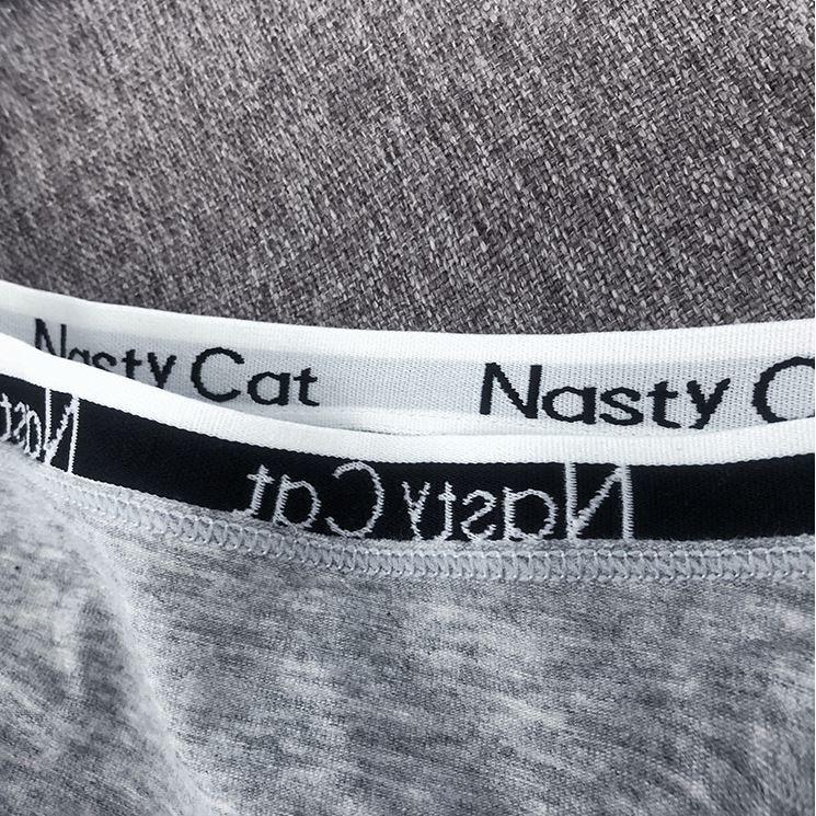 Quần Lót Lọt Khe Thể Thao Cotton Nasty Cat P076