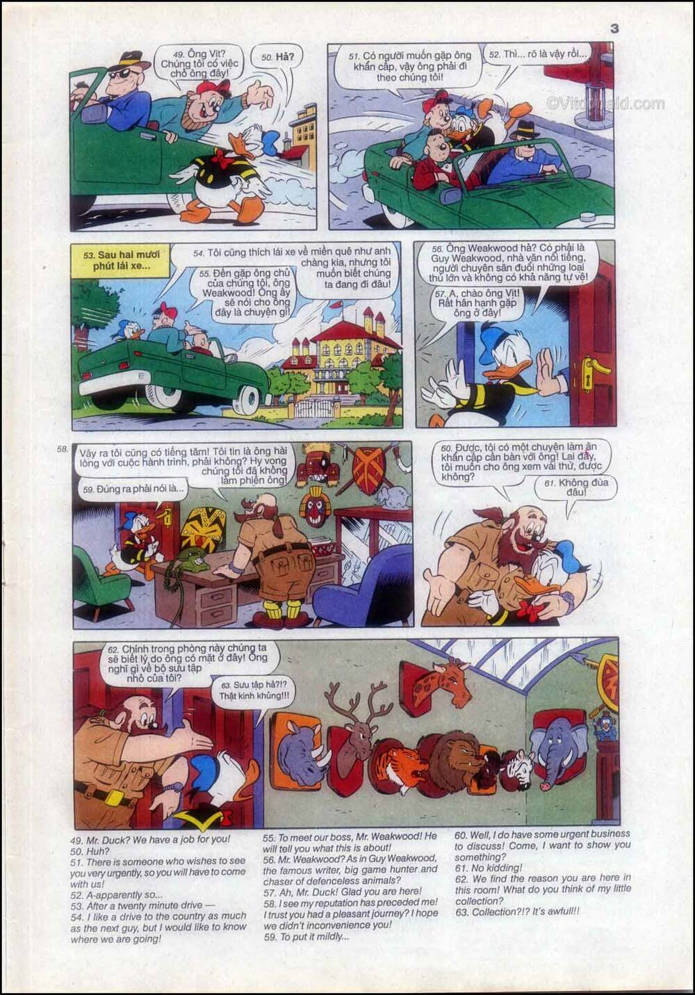 donald và bạn hữu chapter 77 7