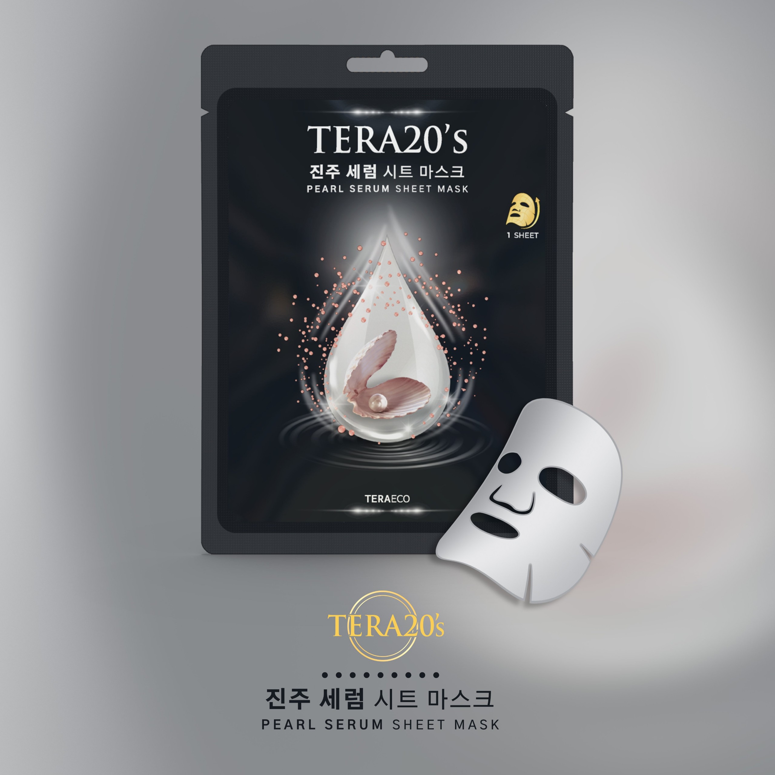 Mặt nạ dưỡng da Serum Ngọc trai TERA20's Hàn Quốc