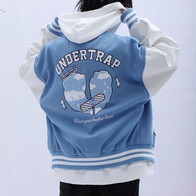 Áo Khoác Nỉ Bomber Cardigan Form Rộng Chất Nỉ Bông Dày Dặn Nữ Unisex