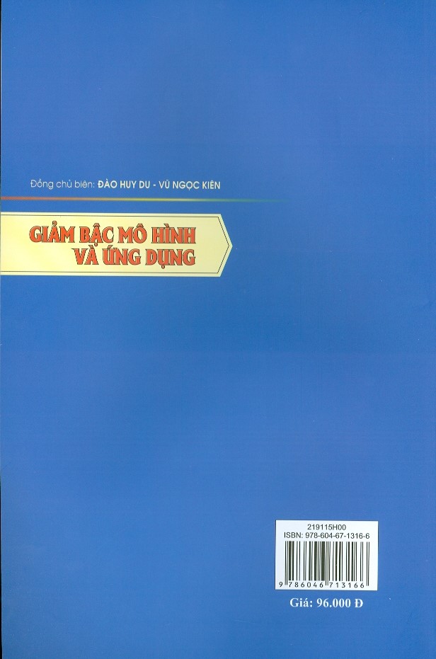 Giảm Bậc Mô Hình Và Ứng Dụng