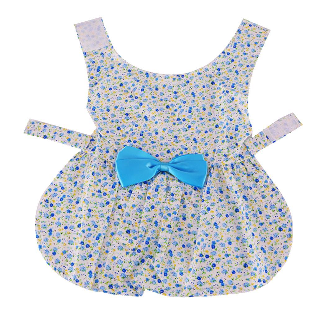 Pet Dress Dogs Puppy Skirt Floral Clothes Summer Spring Party Outfit