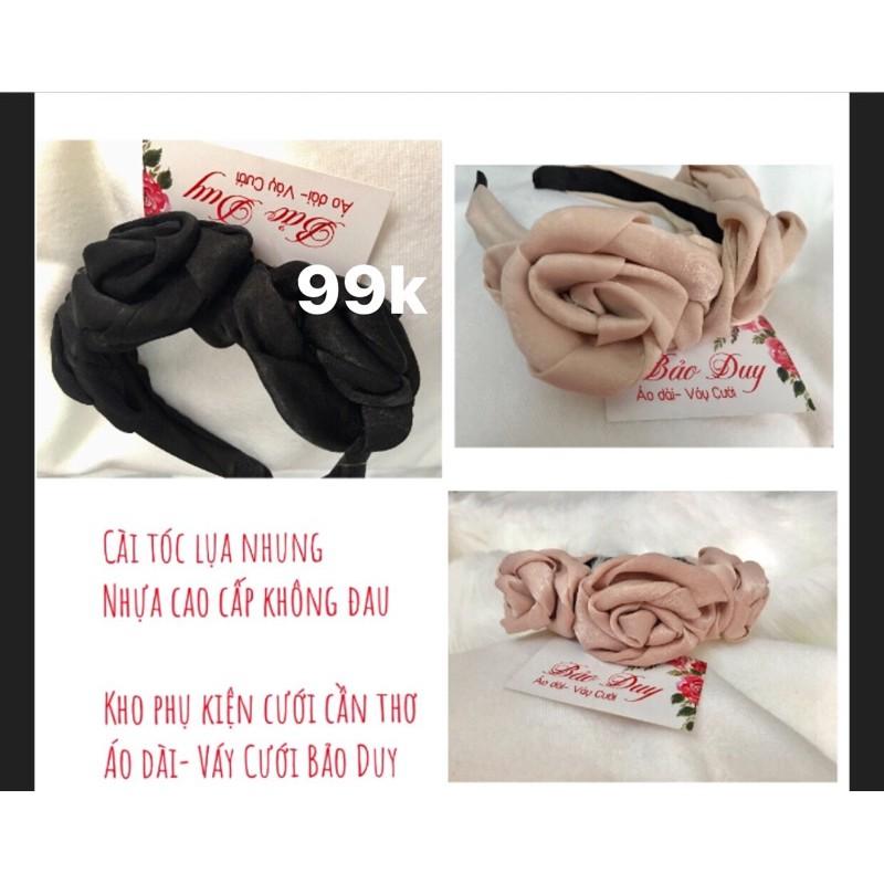 Phụ kiện áo dài, cài tóc thời trang, mấn áo dài