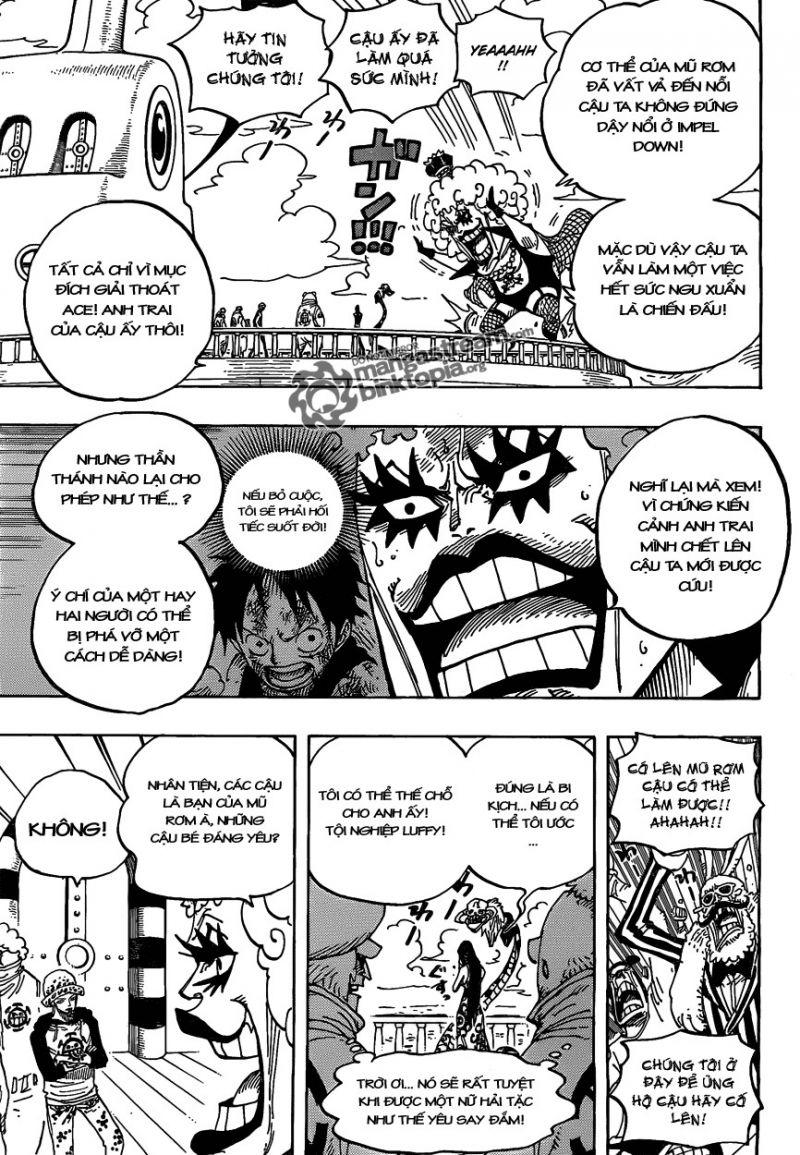 đảo hải tặc - one piece chapter 581 11