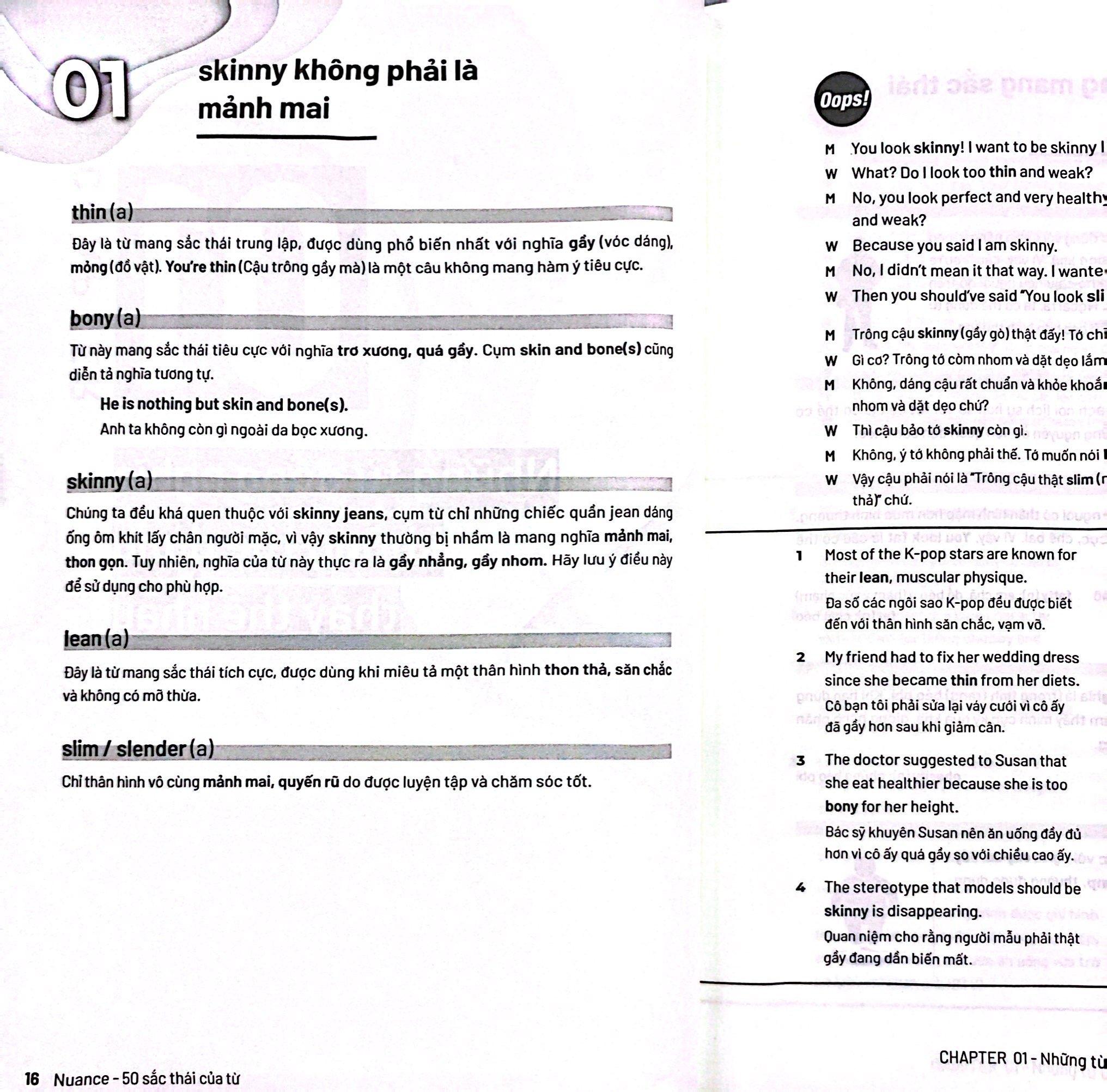 Nuance - 50 Sắc Thái Của Từ