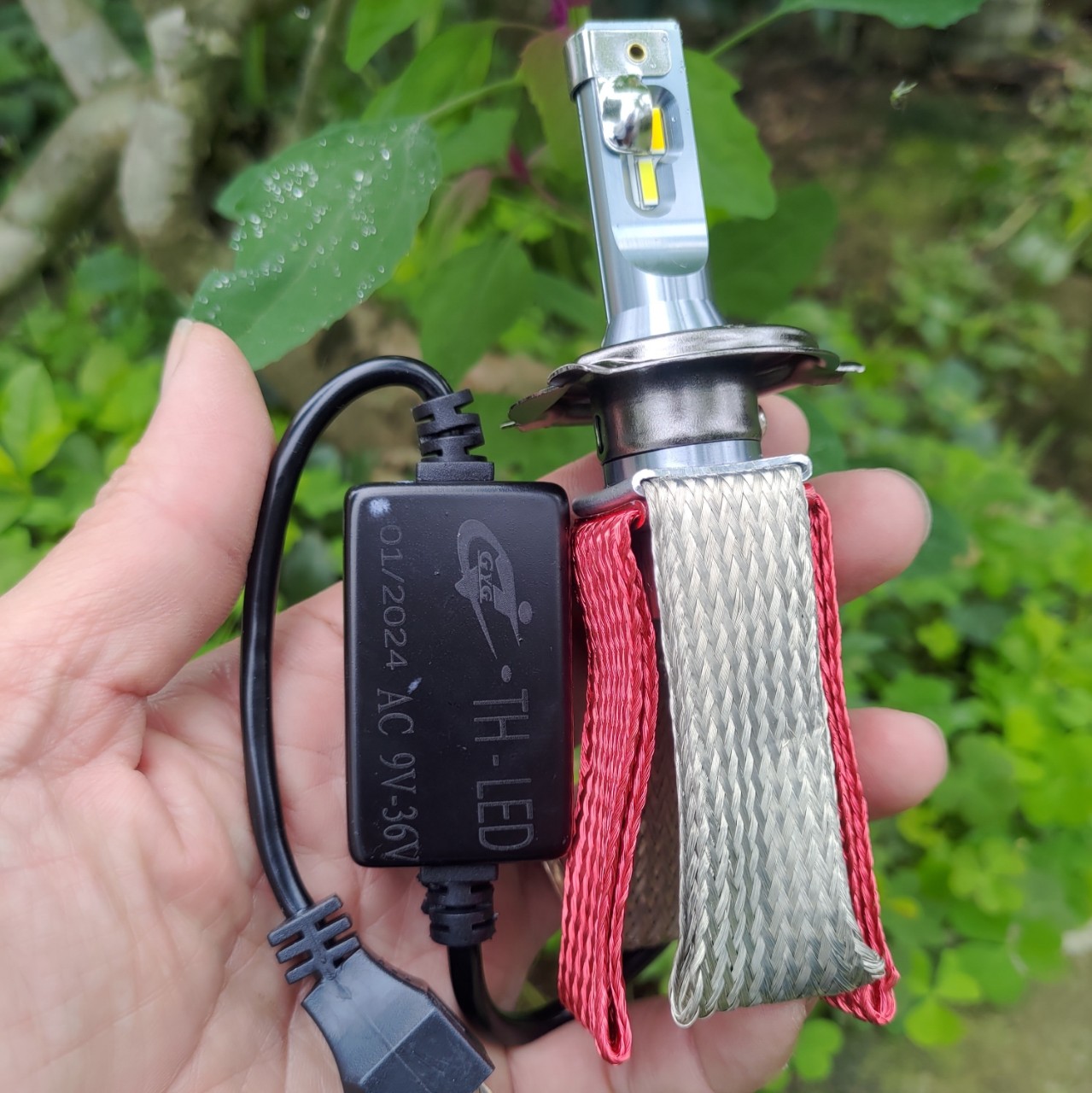 Đèn pha LED T4s 3 màu chíp led taiwan Cao cấp lắp zin sài được cả điện máy hàng loại 1 bảo hành 12 tháng