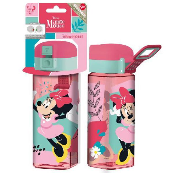 Bình Nước Học Sinh Disney Minnie Mouse 550 ml - Being More Minnie - Stor 74402