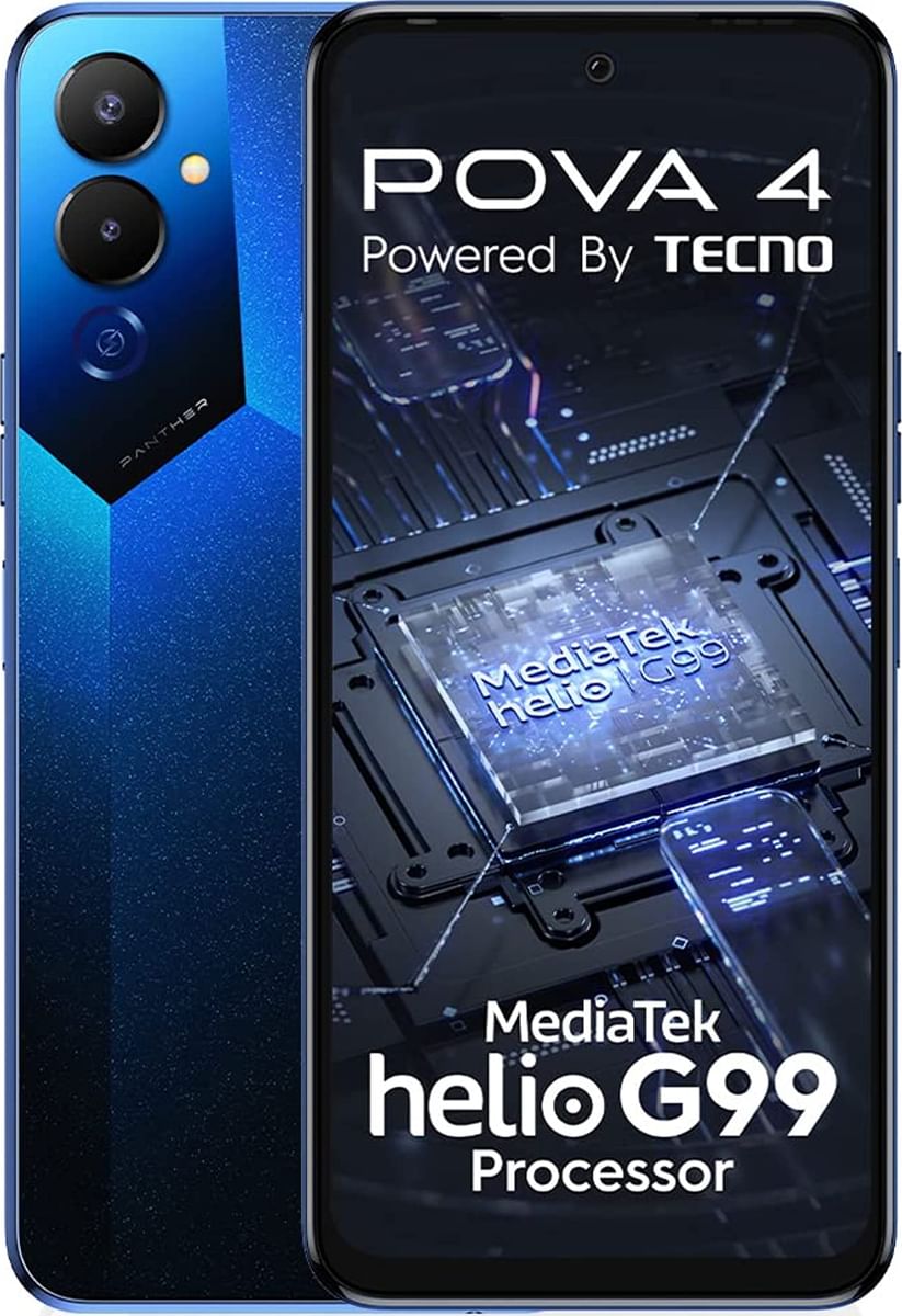 Điện thoại Gaming Tecno POVA 4 8GB/128GB - Hàng Chính Hãng - MediaTek G99 | 6000mAh - 6.82 inch - Bảo hành 13 Tháng