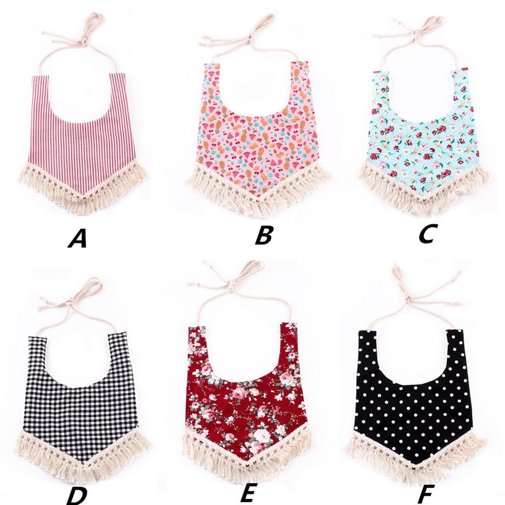 Infant Kids Baby Unisex Feeding Saliva Towel Dribble Triangle Bandana Bibs