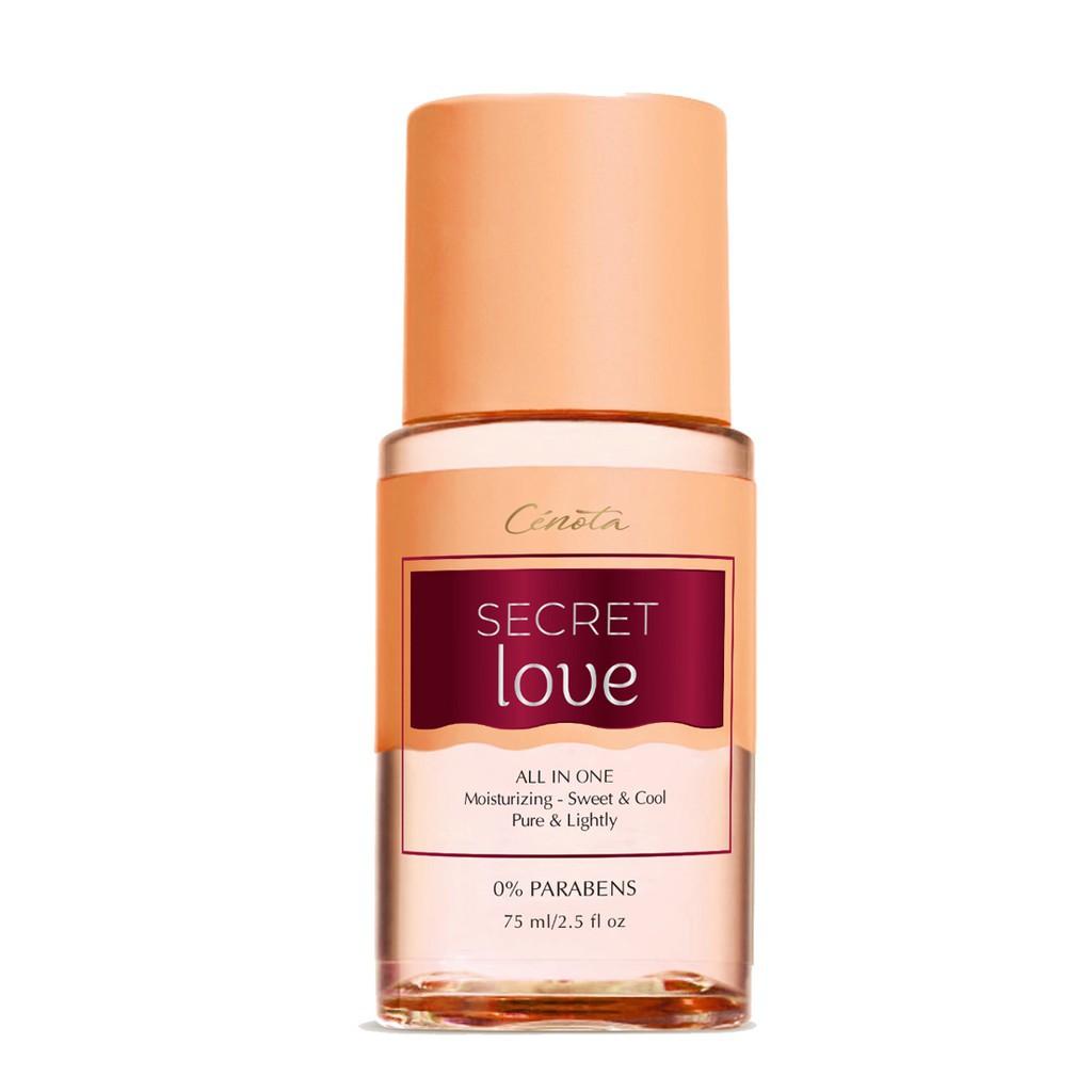 Nước hoa Dưỡng thể Cenota Secret Love 75ml Ngọt Ngào Mê Đắm