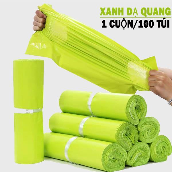 NHIỀU Size - XANH DẠ QUANG Loại 1 38*52 CM,Túi Gói Hàng Túi Niêm Phong - Nhiều KÍCH CỠ cho Khách Chọn