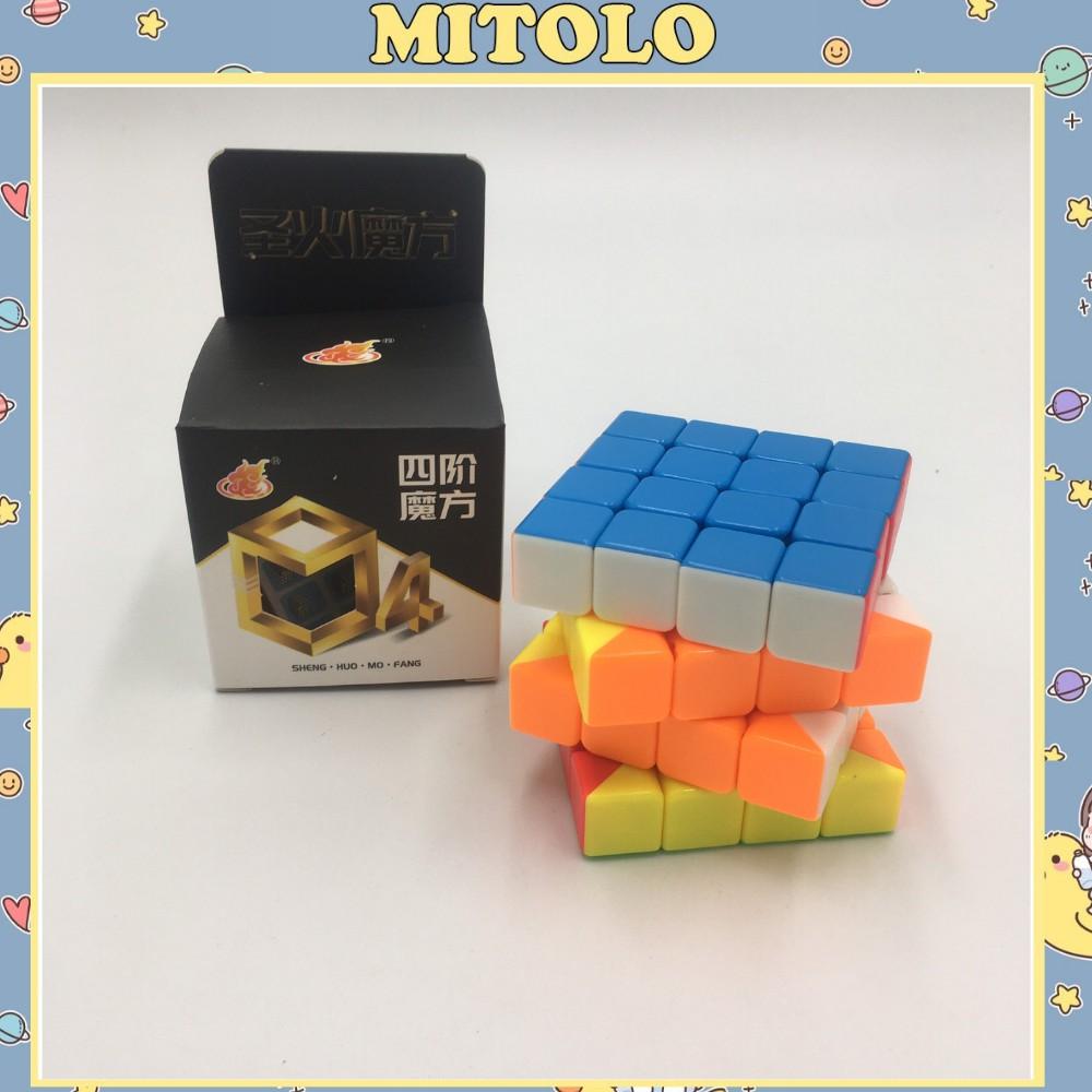 Rubik 4x4 Stickerless MoYu MeiLong MFJS Rubik 4 Tầng 838-B18