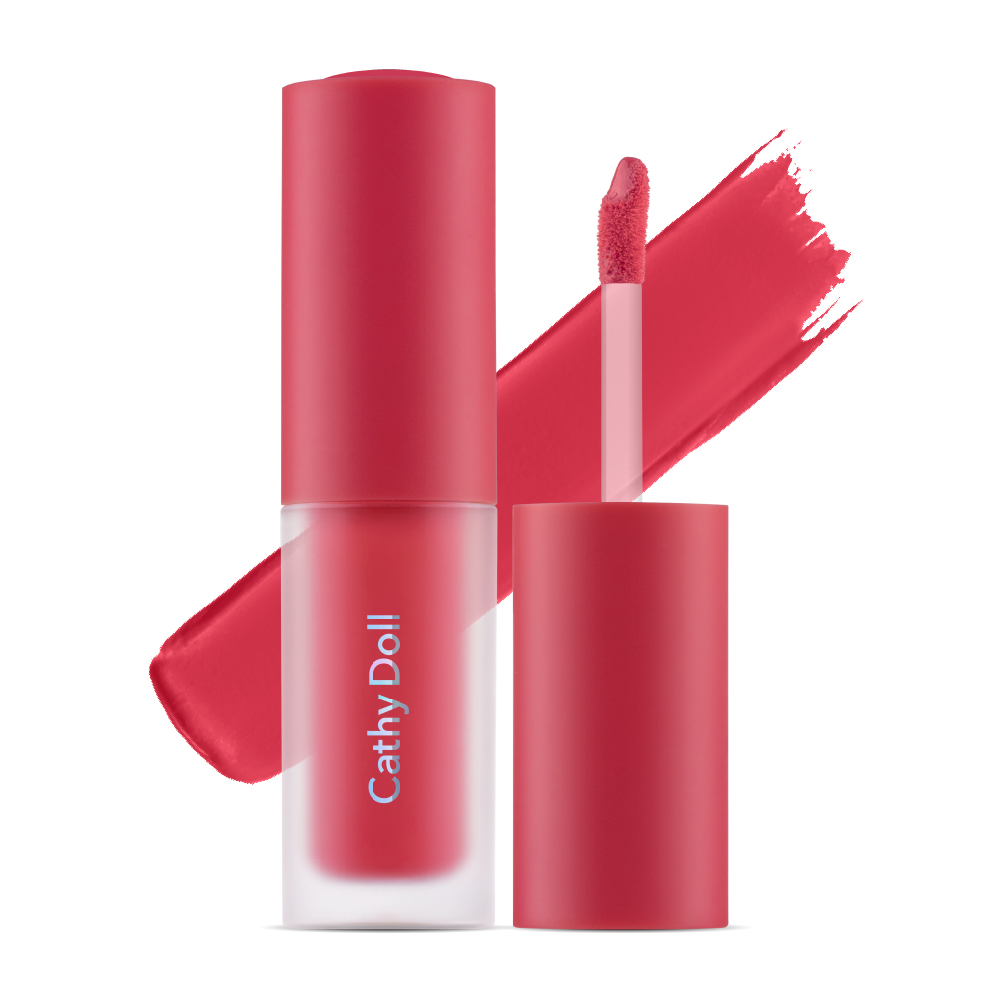 Son kem và má hồng Cathy Doll Lip &amp; Cheek Nude Matte Tint 3.5g