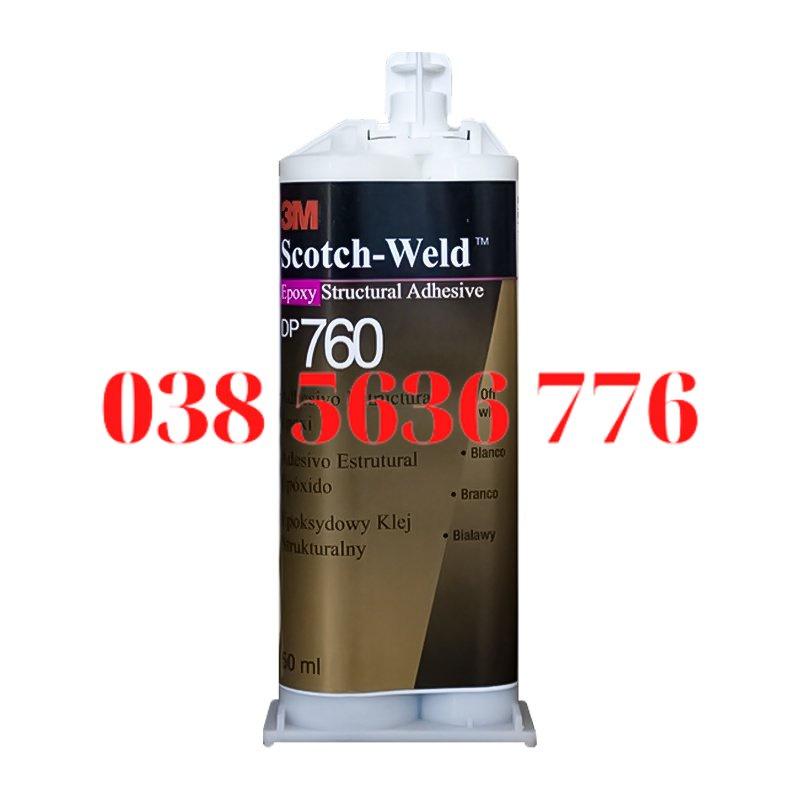 3M DP760, Keo Epoxy Kết Cấu Nhựa Chịu Nhiệt Độ Cao 230, Dán Thép, Nhôm, Đồng, Thủy Tinh, Nhựa, Kim Loại