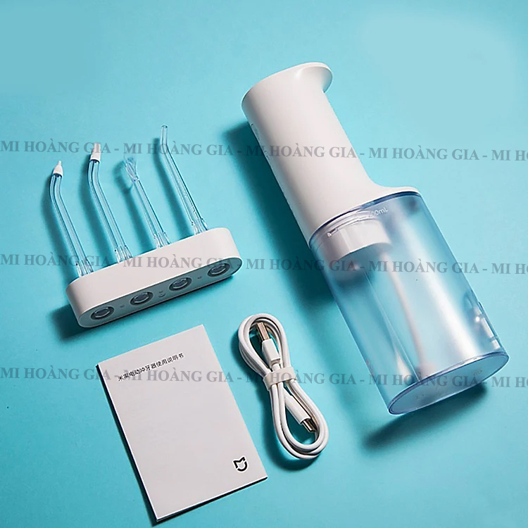 Máy tăm nước Xiaomi MEO701 4 đầu tăm tiện lợi và làm sạch nướu lợi Bình xịt vệ sinh răng miệng Xiaomi