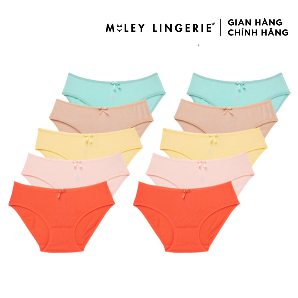 Bộ 10 Quần Lót Nữ Modal Miley Lingerie - Màu Sắc Ngẫu Nhiên