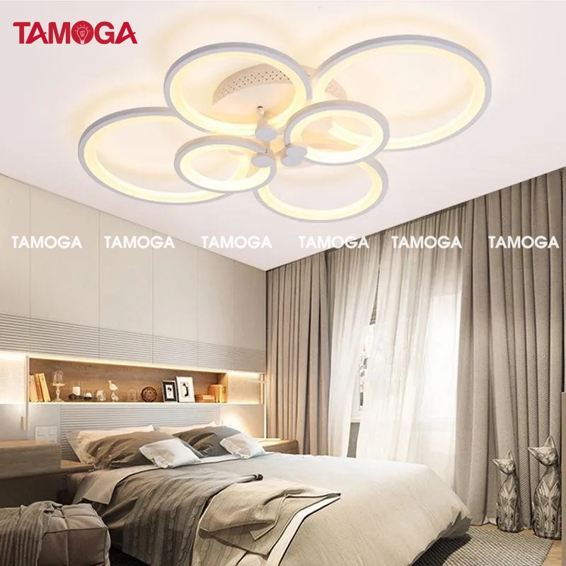 Đèn ốp trần nhiều vòng TAMOGA ALABI 106