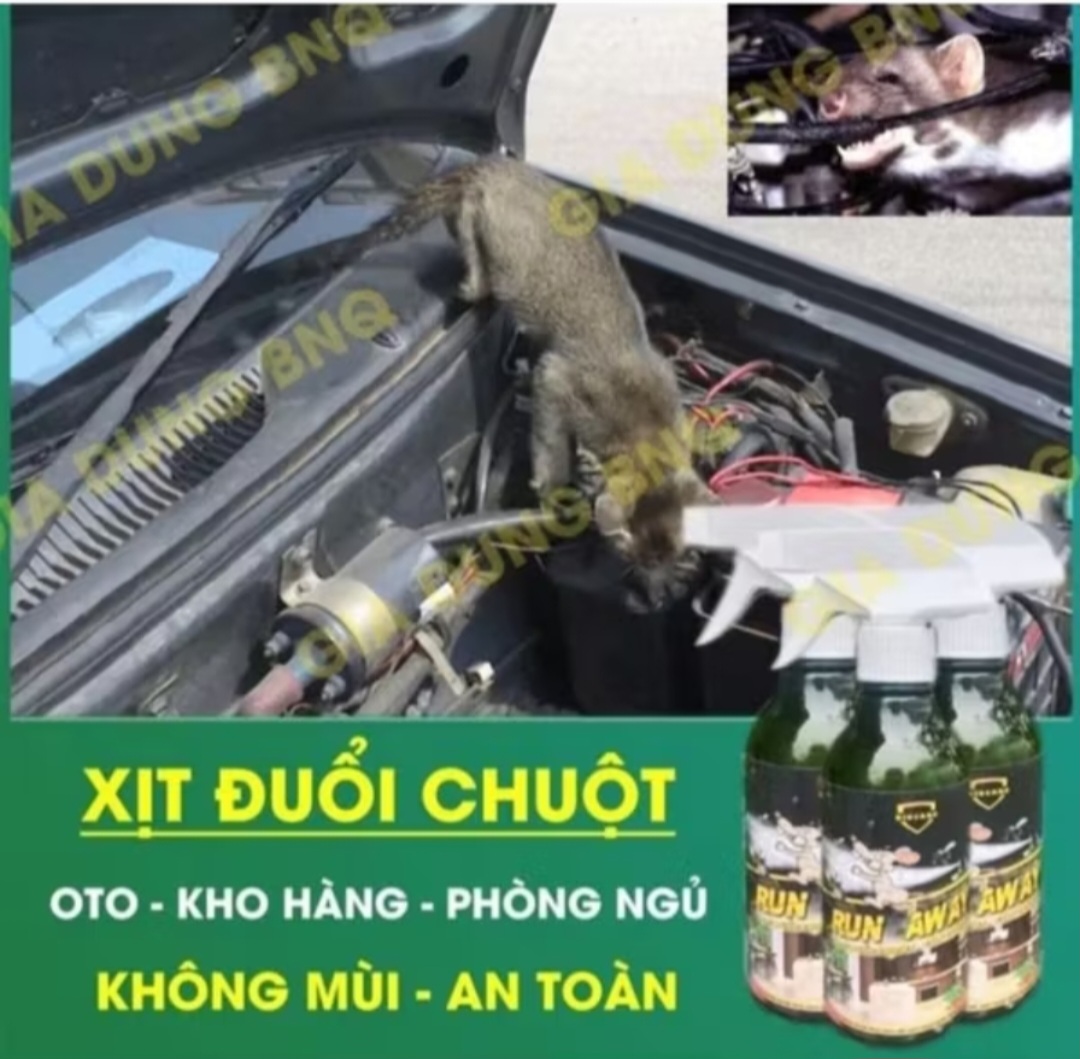 1 CHAI THẢO MỘC XỊT ĐUỔI CHUỘT CAO CẤP CHO MỌI GIA ĐÌNH