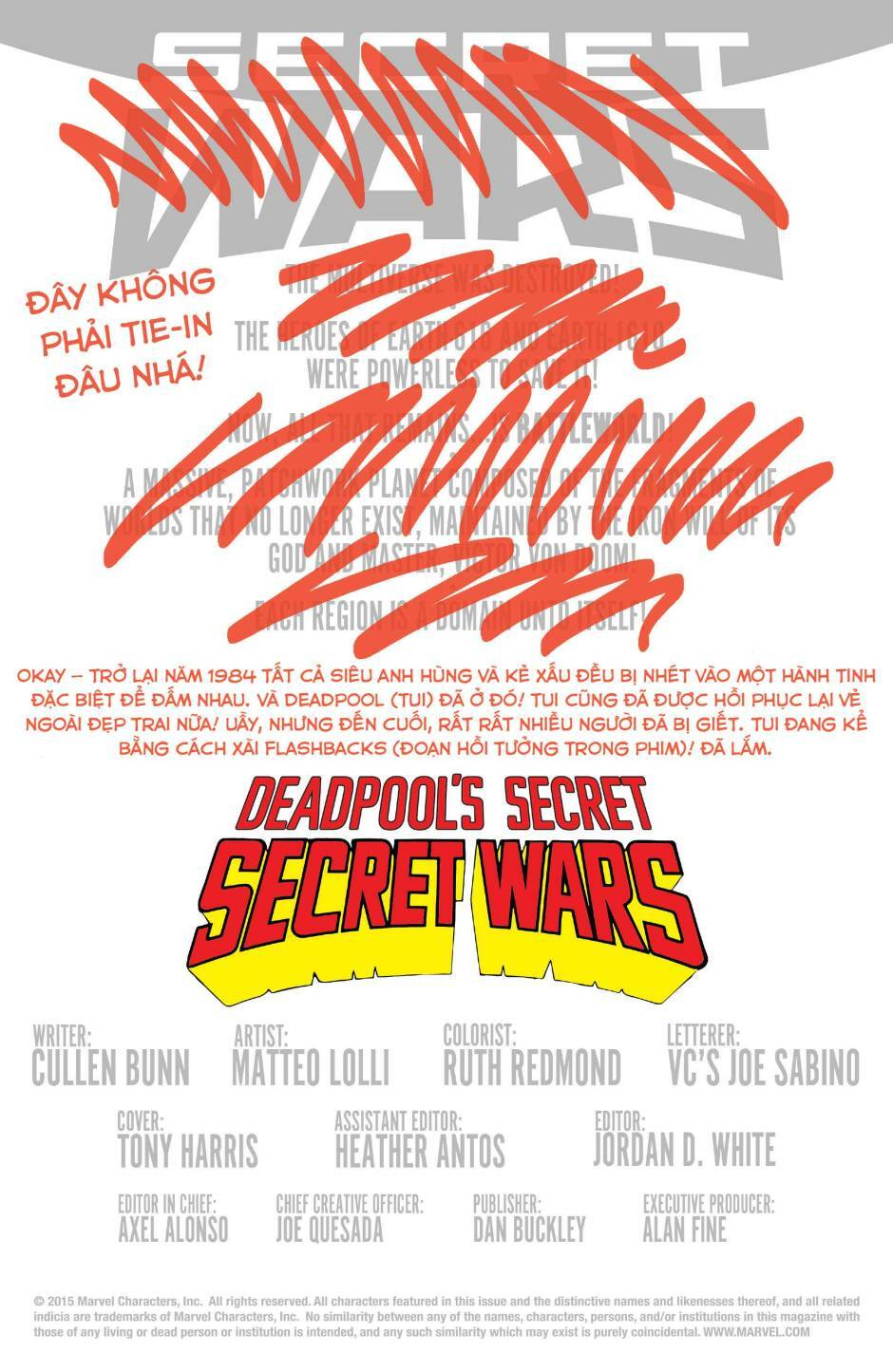 deadpool's secret secret wars chapter 3 2