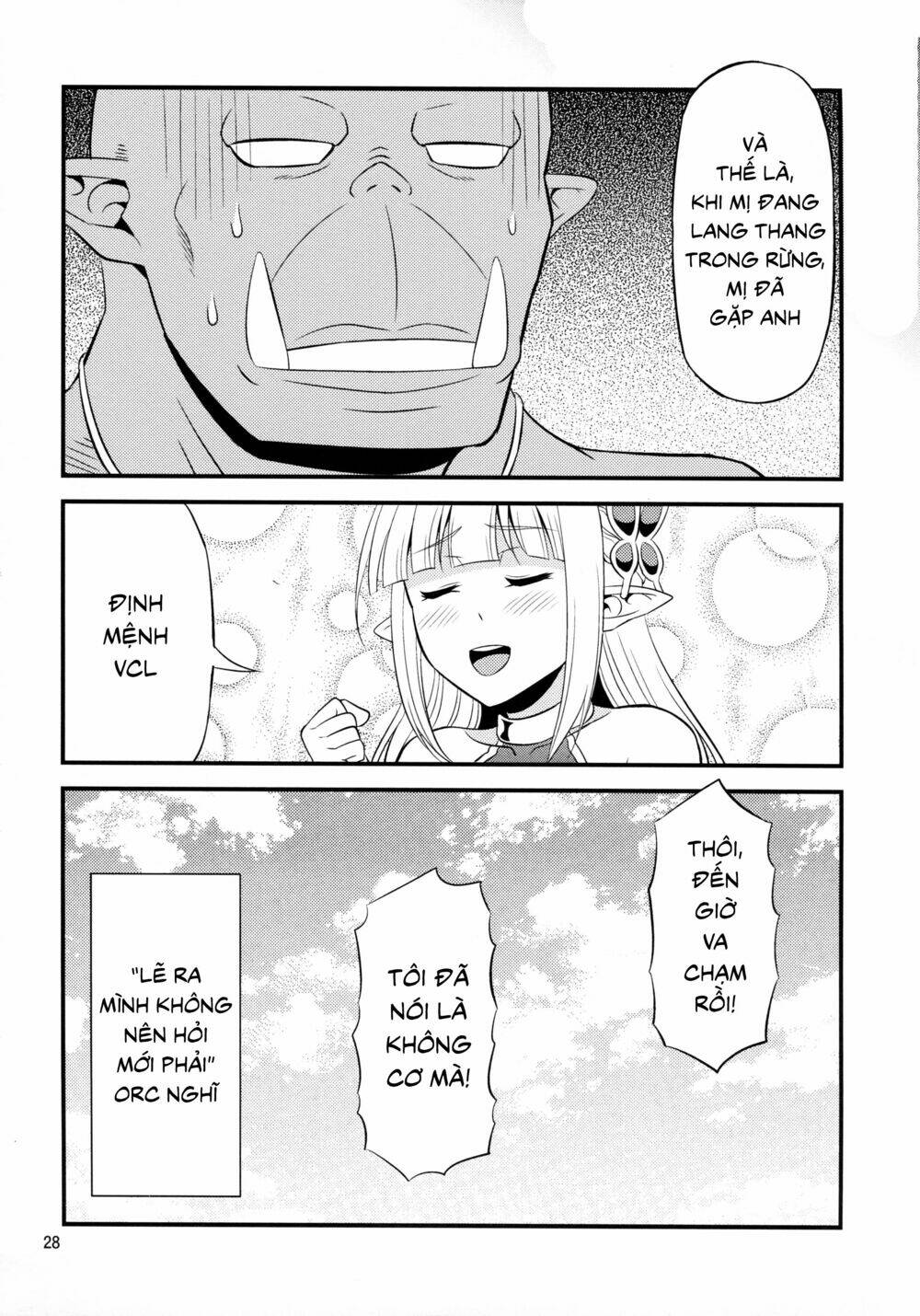 elf dam dang vs orc thanh niên nghiêm túc chapter 23 2