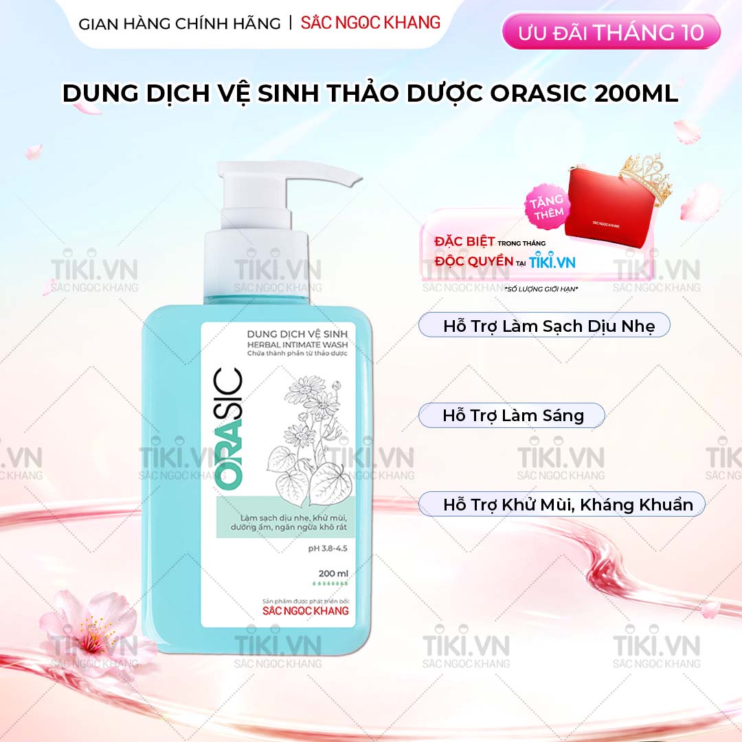 Dung dịch vệ sinh hằng ngày Orasic 200ml