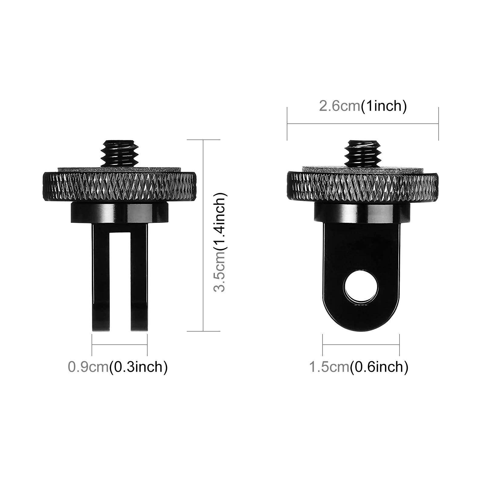 Camera Tripod Mount Adapter Premium Replaces Non Slip /4inch Screw Hole