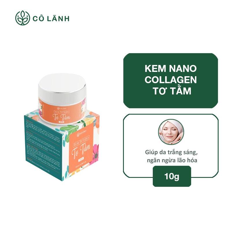 Kem Nano Collagen Tơ tằm Cỏ Lành 30g