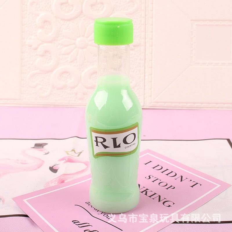 SLIME chai nước ngọt màu sữa 6 màu dạng lỏng Slam thiết kế độc đáo ấn tượng squishy