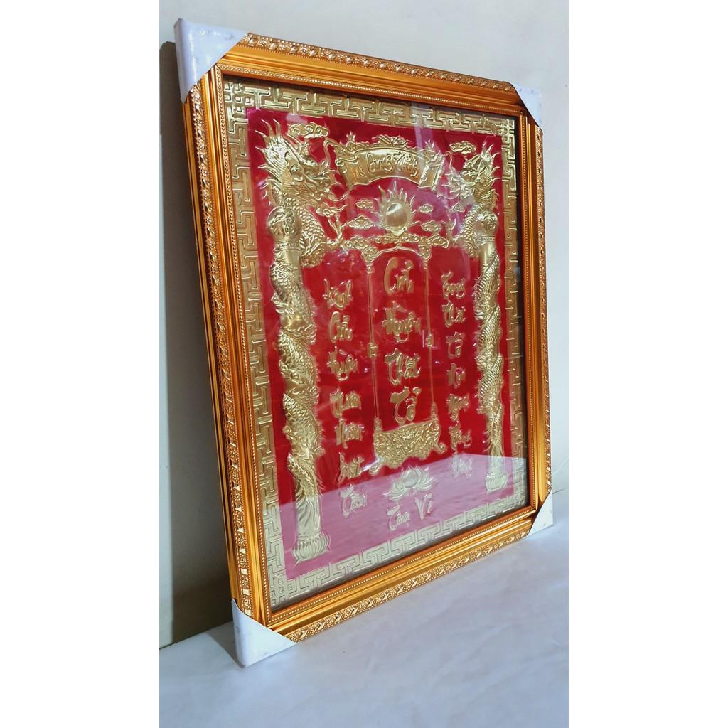 Cửu Huyền Thất Tổ Đỏ Bằng Đồng Cao 47cm