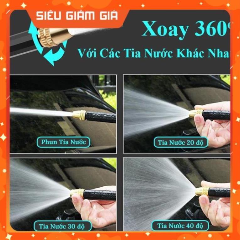 Vòi Xịt Rửa Xe Áp Lực Cao - Tưới Cây Với 4 Chế Độ Nước 206810-2