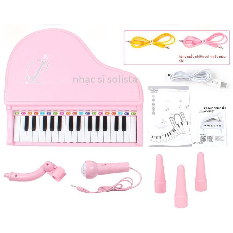 Ưu đãi đặc biệt BAOLI đàn organ điện tử dành cho trẻ em có micrô micrô cho bé giáo dục sớm âm nhạc đàn piano nhỏ đồ chơi bé gái 3-6 tuổi