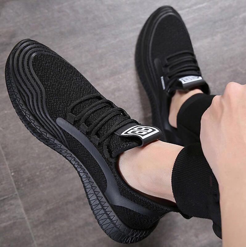 Giày Sneaker Nam Mẫu Mới YAMET YM910 Màu Đen