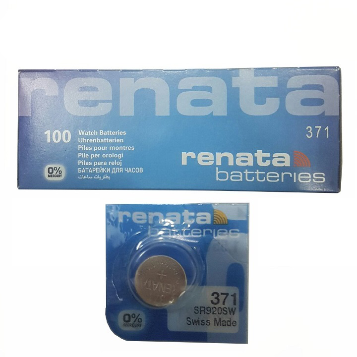 Pin Đồng Hồ Renata 371- SR920SW- Vỉ 1 Viên