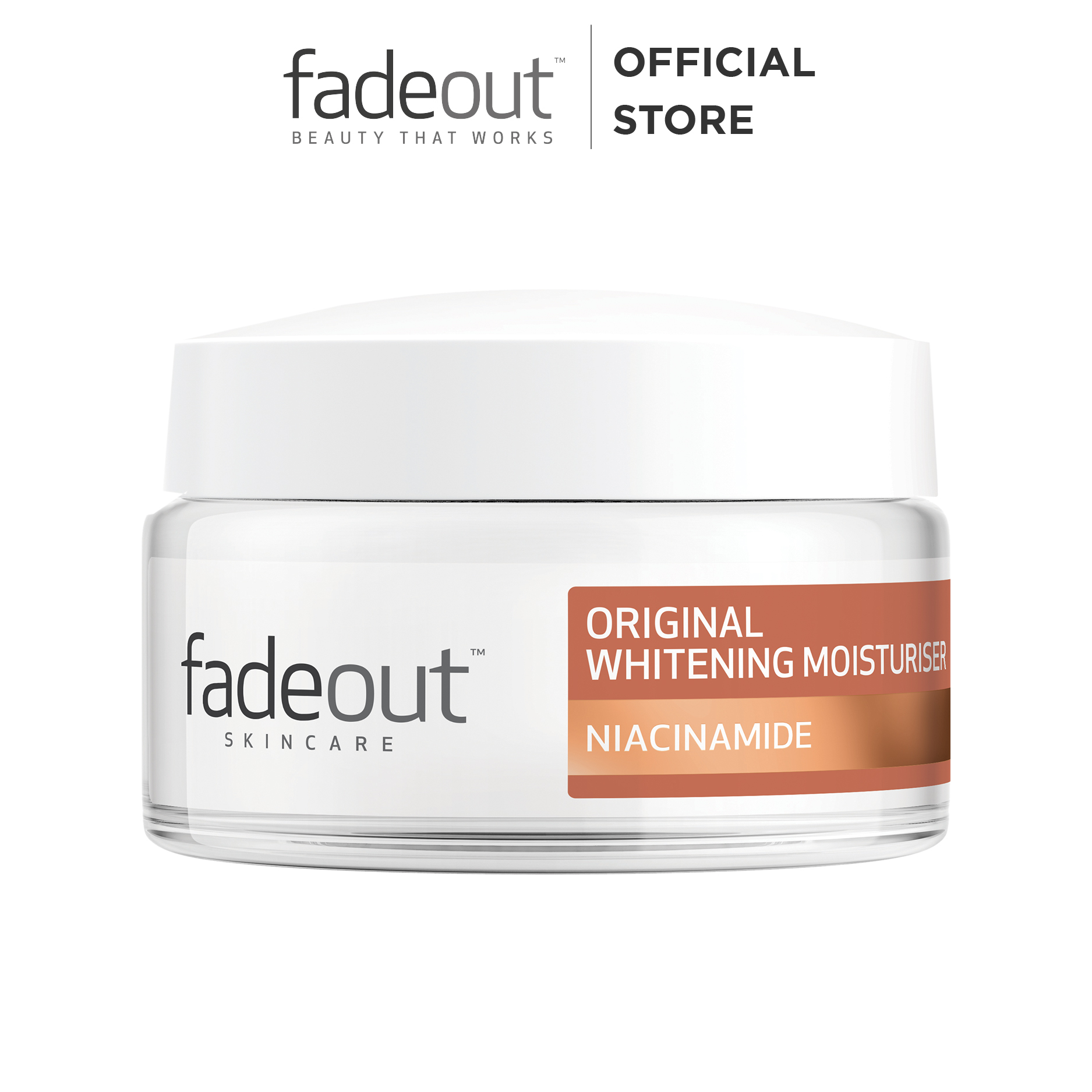 KEM TRẮNG DA DƯỠNG ẨM - FADEOUT ORIGINAL WHITENING MOISTURISER 50ML