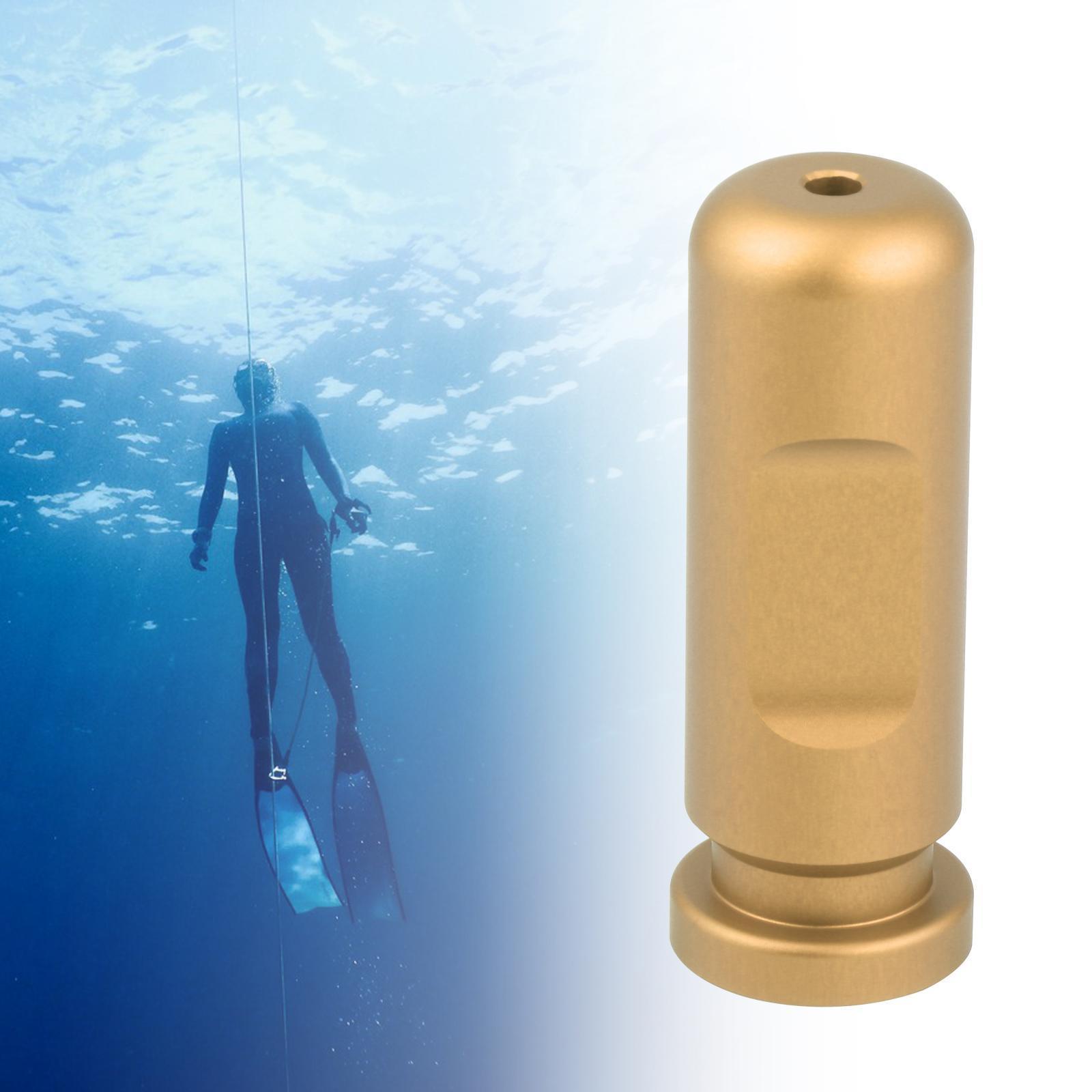 Free Diving Ear Equalization Auxiliary Practice Tools, Professional Aluminum Equalizer, Free Diving Ear  for Diving, Snorkeling