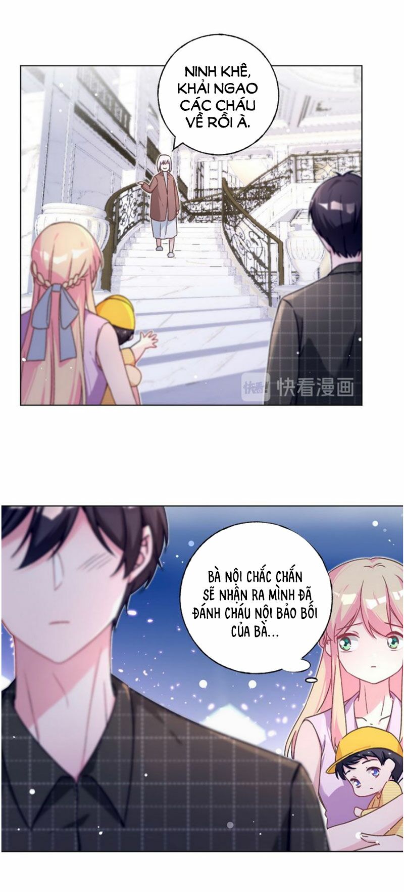 baba đẹp trai trên trời rơi xuống chapter 55 17