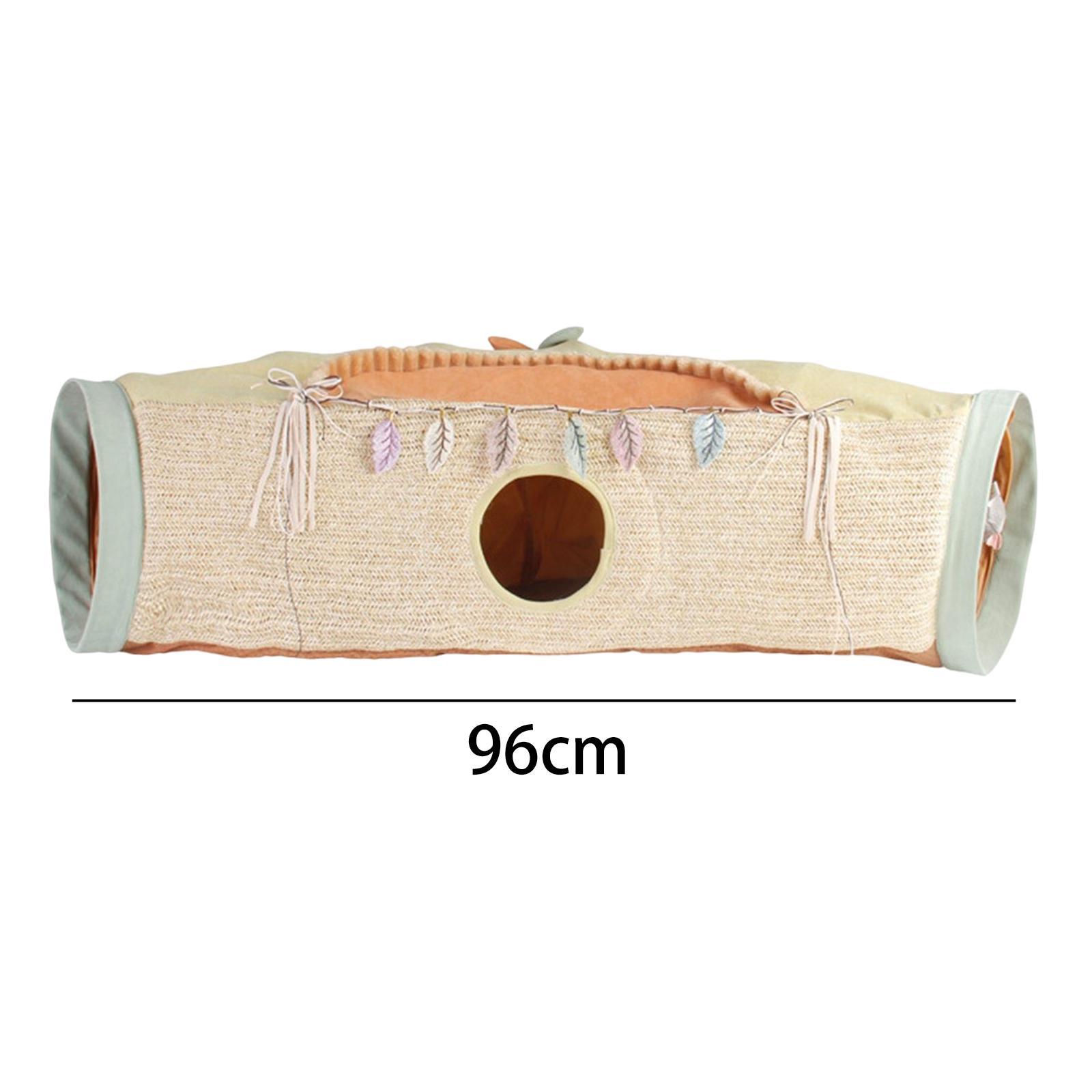 Collapsible Cat Tunnels Tube Maze Tubes Bed House Interactive Toys for Ferrets Kitten