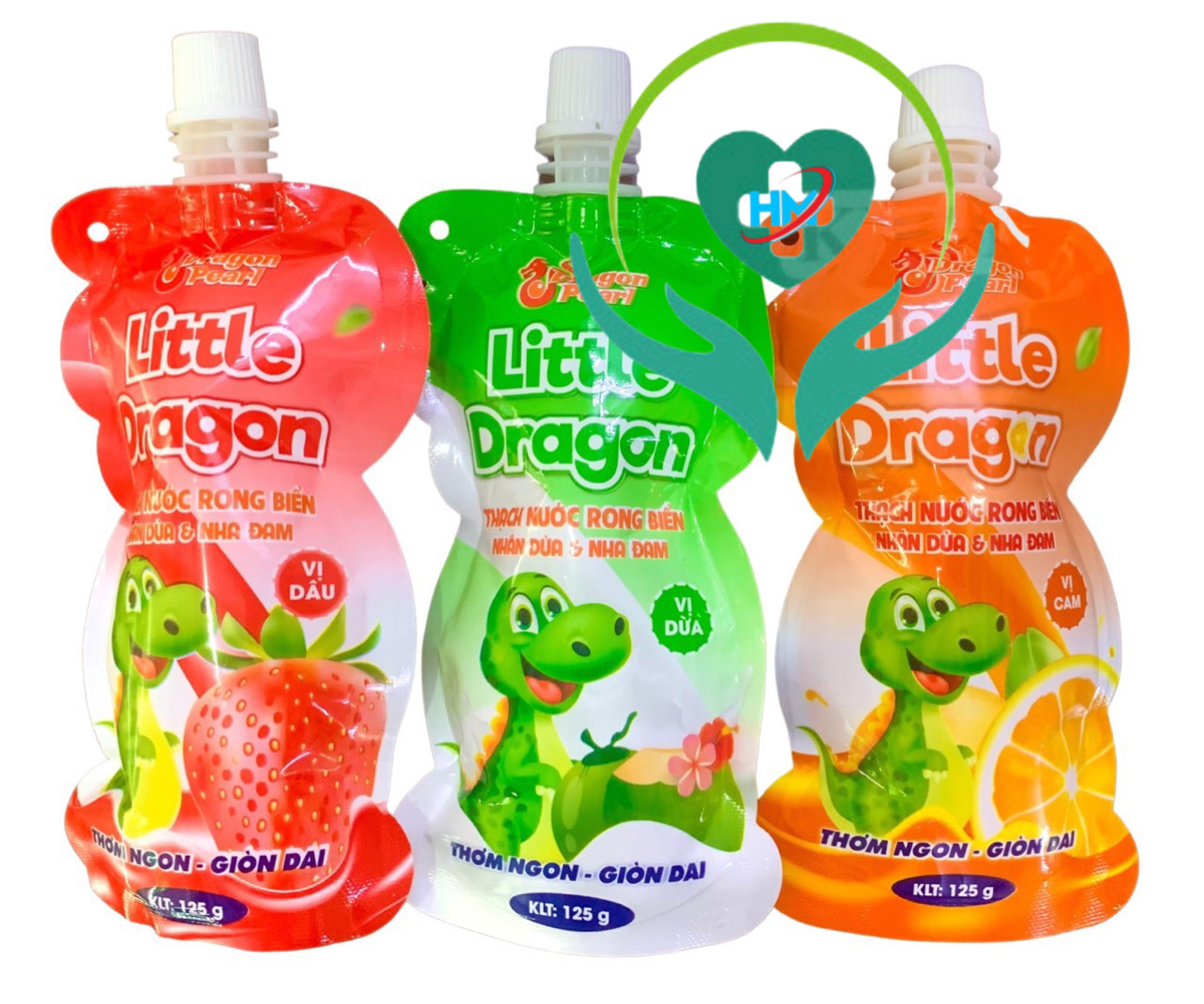 Thạch Canxi Little Dragon Kingphar, thơm ngon giòn dai, bổ sung viatmin và khoáng chất cho trẻ