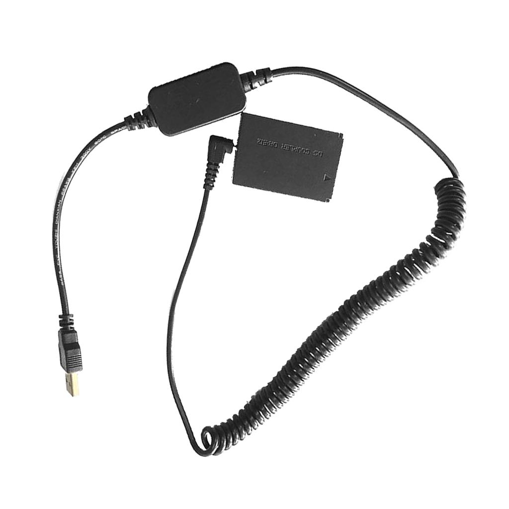 LP-E12 Giả Pin DC Khớp Nối Cho Canon EOS M/M2/M10 Với Cáp