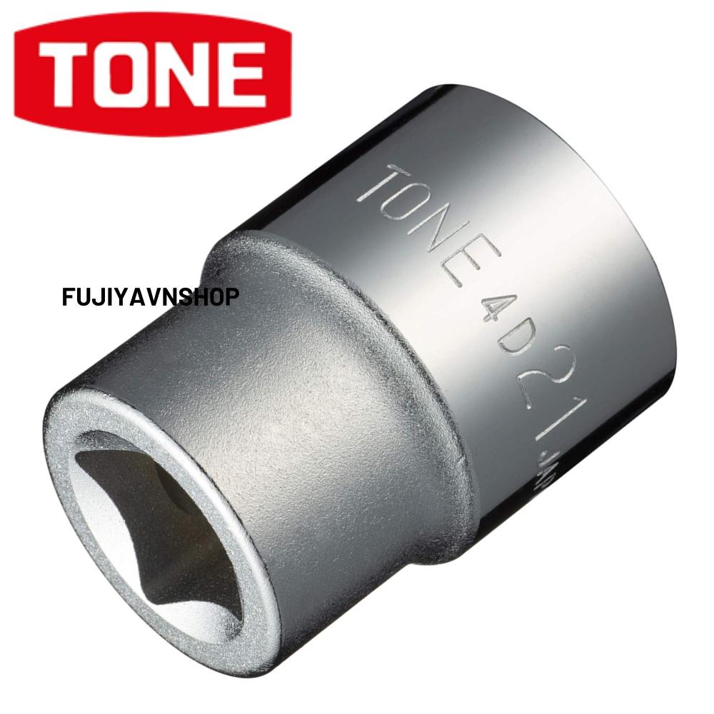 Đầu tuýp 12 cạnh ngắn Tone HP4D-21 ra đầu lục giác 21mm