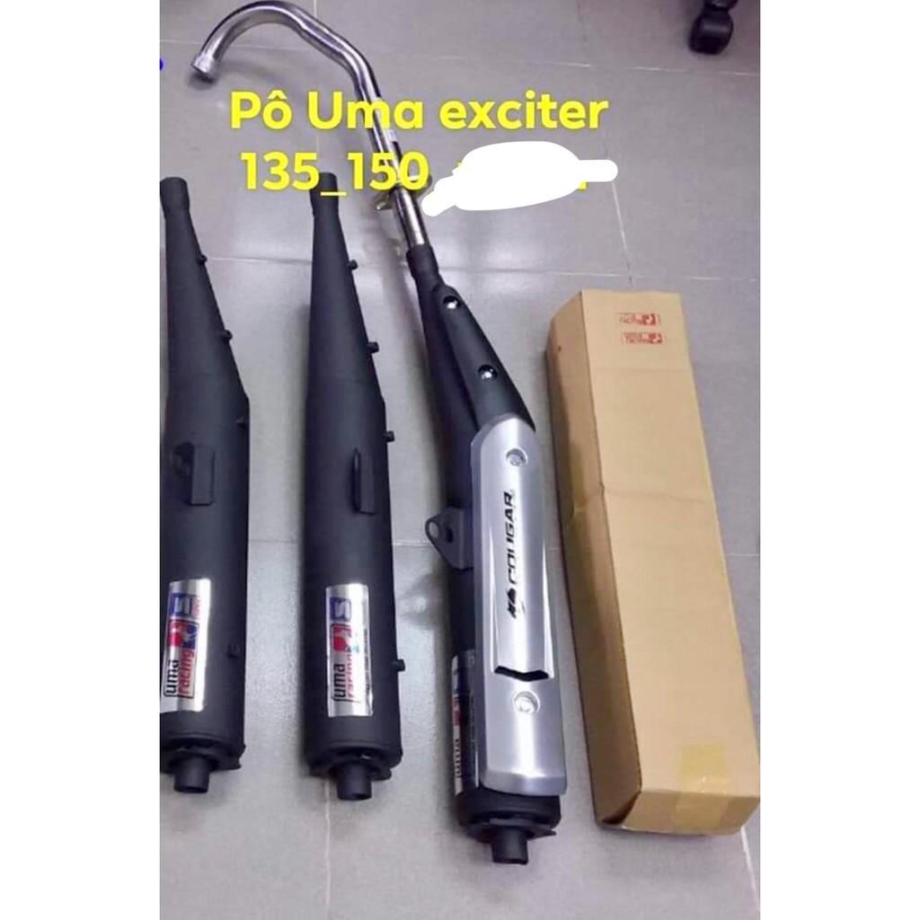 Pô Uma full cổ kèm ốp lắp cho exciter 135 , exciter 150 cc ....